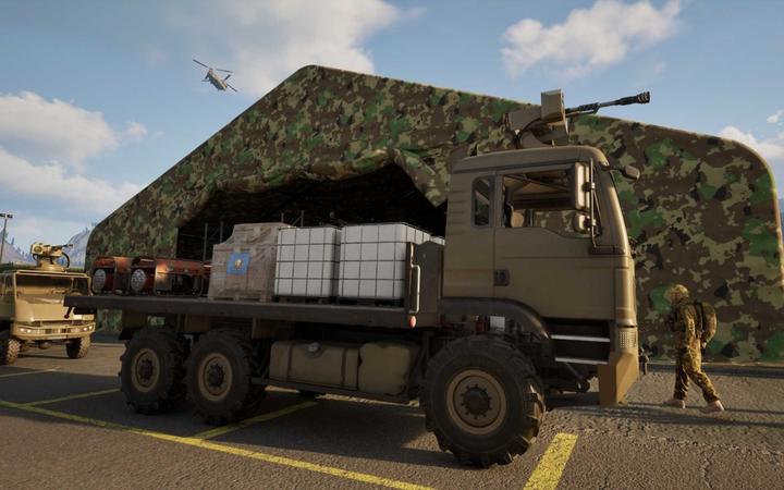Actual product image Aerosoft Military Logistics Simulator (PS5, DE)