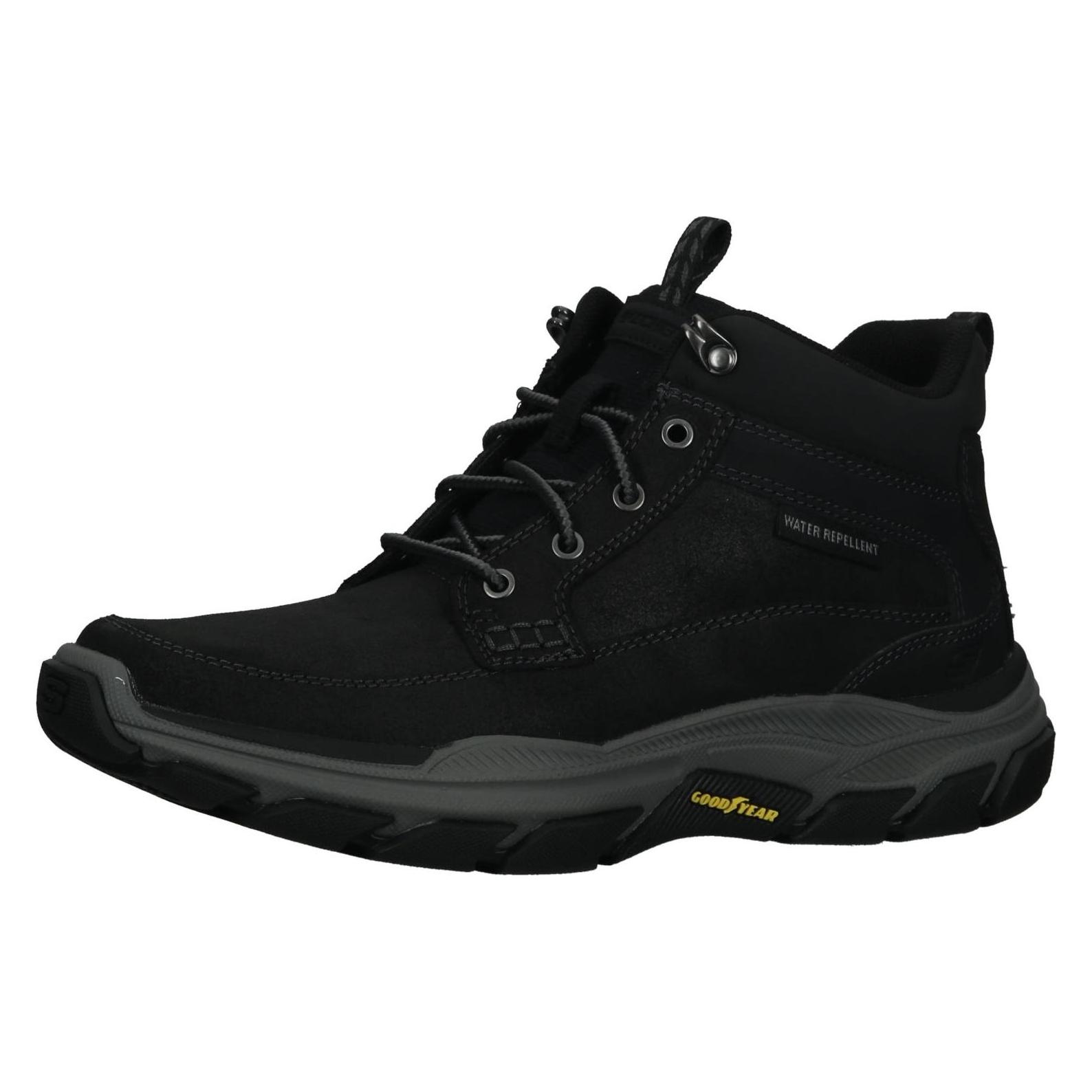 Skechers, Herren, Boots + Stiefel, Respected - Boswell, Schwarz, (43)