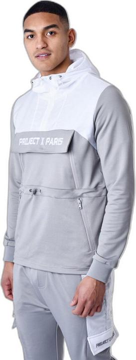 Produktbild Project X Paris zweifarbiges kapuzensweatshirt im windbreaker-stil (XL)