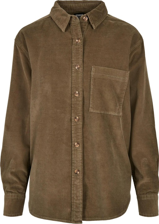 Immagine prodotto Urban Classics Camicia a maniche lunghe oversize in velluto a coste (S)