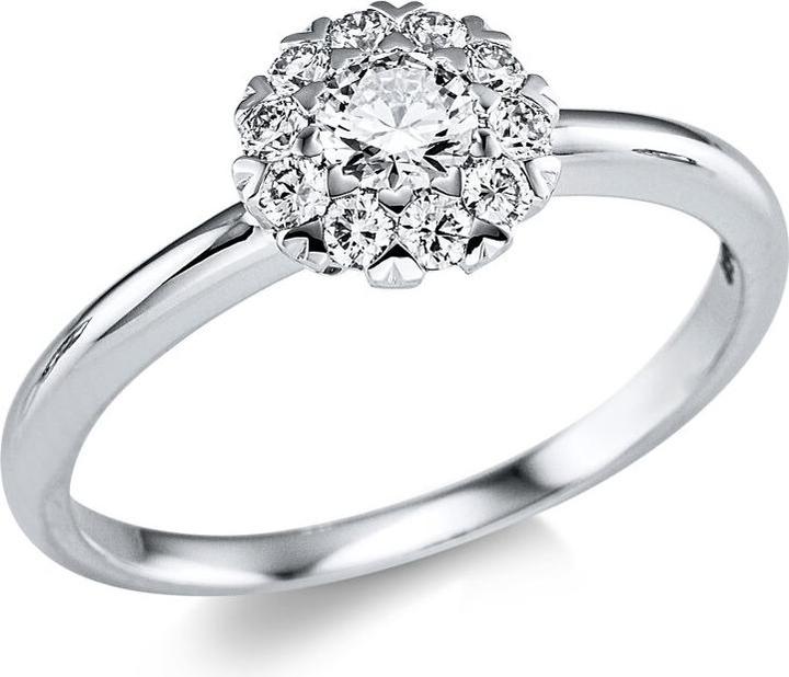Produktbild Goldberg Diamant Ring 18 kt WG (54)