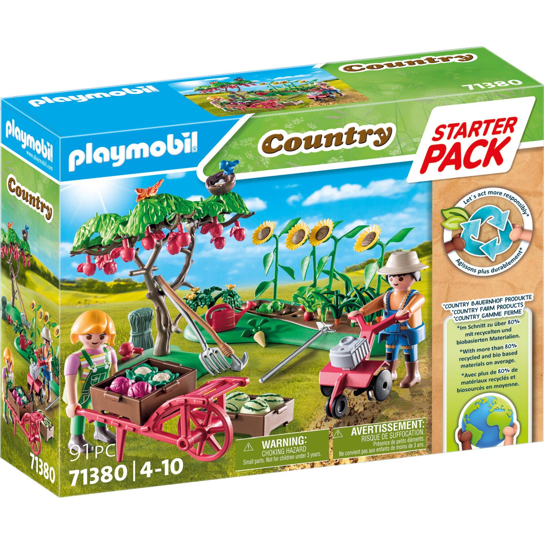 Playmobil Starter Pack Bauernhof Gemüsegarten (71380, Playmobil Country)