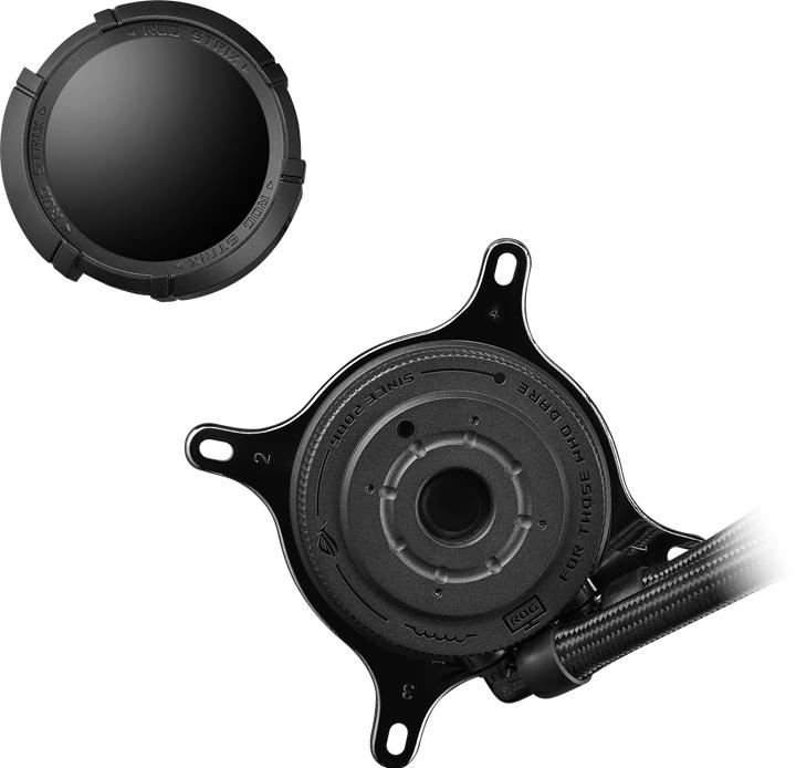 Actual product image ASUS ROG STRIX LC III 360 ARGB LCD (schwarz)