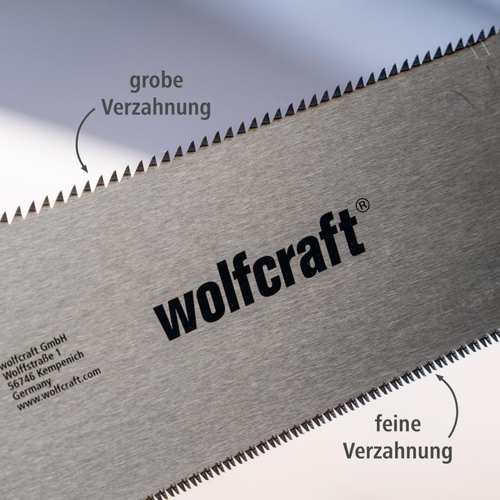Produktbild wolfcraft 1 Japansäge doppelseitig verzahnt 240mm