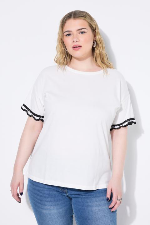 Image du produit Studio Untold T-shirt oversize, manches courtes finition crochet (56)