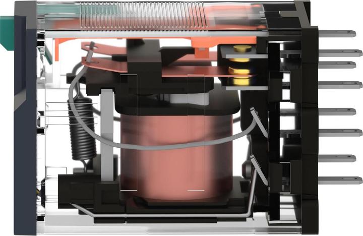 Produktbild Schneider Electric 8 pin plug in relay 48Vdc coil, 12A DPDT