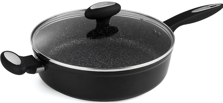 Actual product image Zyliss Frying pan Ultimate with glass lid 28 cm (28 cm, Frying pan, Aluminium)