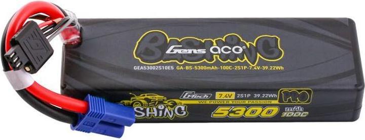 Gens Ace G-Tech 5300mAh 7.4V 100C 2S1P Lipo z EC5 (7.40 V, 5300 mAh)