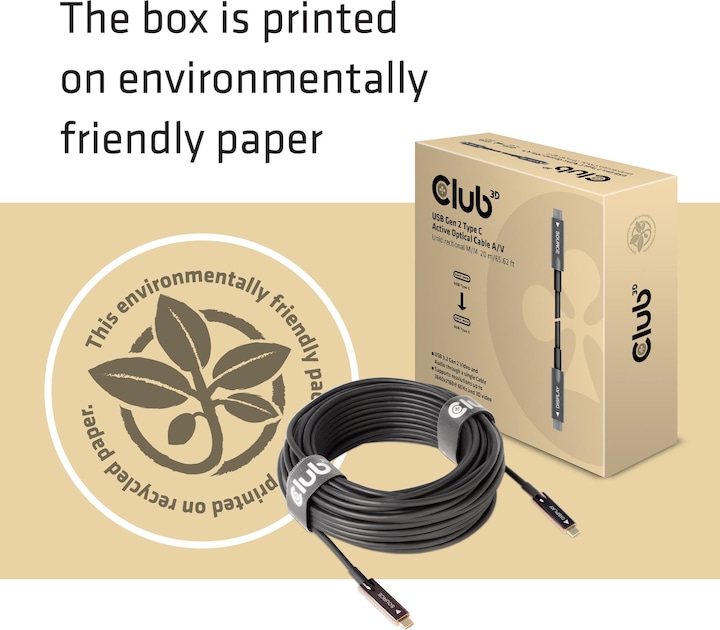 Produktbild Club 3D C – C (20 m, USB 3.2)