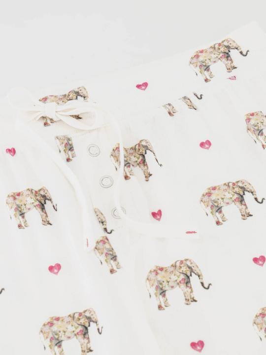 Actual product image Pj Salvage Bas de pyjama blanc (S)