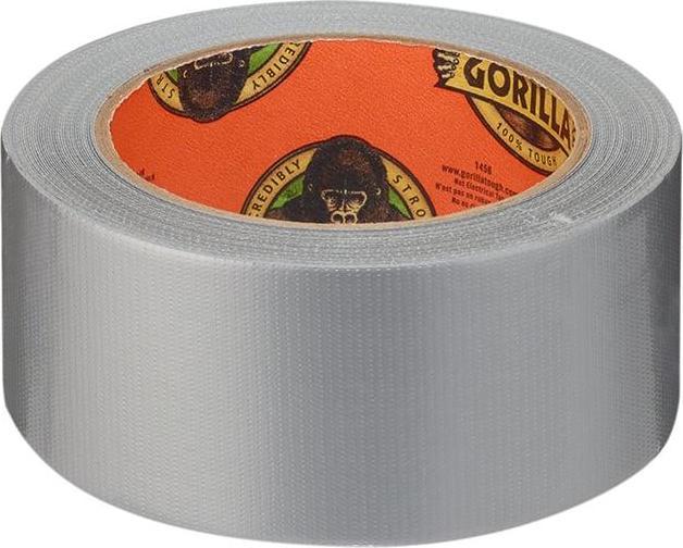 Image du produit Gorilla Ruban adhésif blindé, polyéthylène argenté, 0.18mm x 48mm x 8.2m (48 mm)