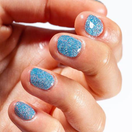Produktbild Mesauda Blue Glitter (051, Gel-Effekt Nagellack)