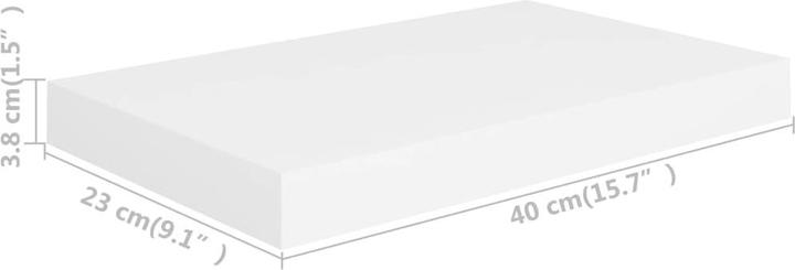 Actual product image vidaXL Wandregal (23 x 40 x 4 cm)