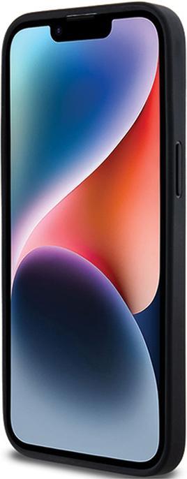 Immagine prodotto DKNY Custodia in pelle PU a righe tonali per Apple iPhone 14 Pro - nero (Apple iPhone 14 Pro)