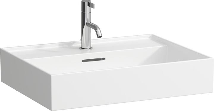 Laufen Washbasin KARTELL 600x460mm undermount w ÜL 1 HL version white (460 mm, 600 mm)