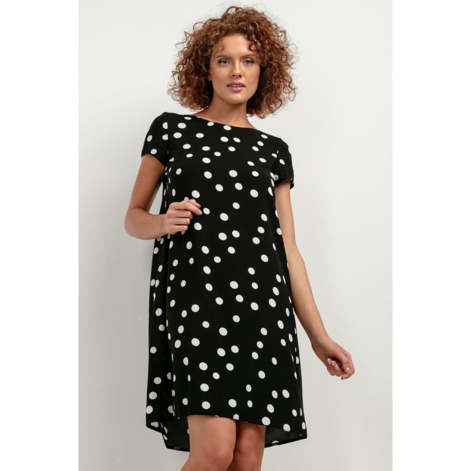 Tessita, Damen, Kleider, Alltagskleid model, Schwarz, (S)