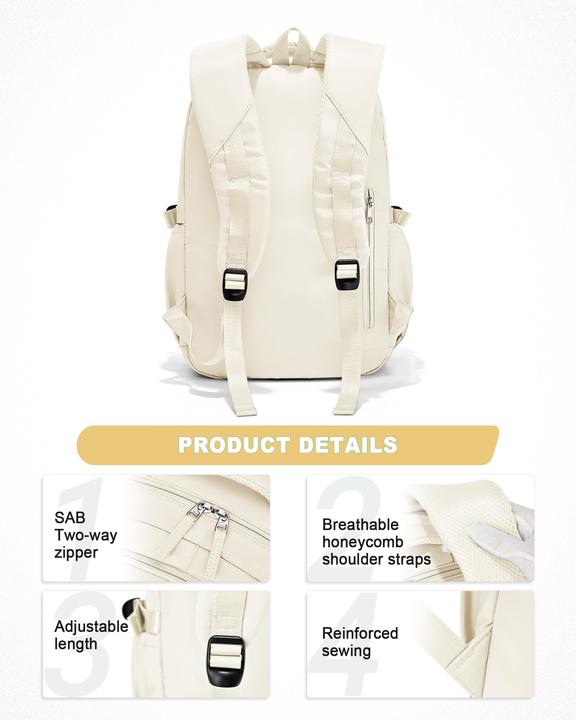 Produktbild Only-Bags.Store Leichter Schulrucksack Teenager, Rucksack Univcersity