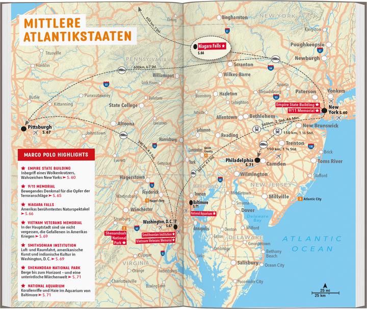 Image du produit Reiseführer USA (Allemand, Charles Teuschl, 2024)