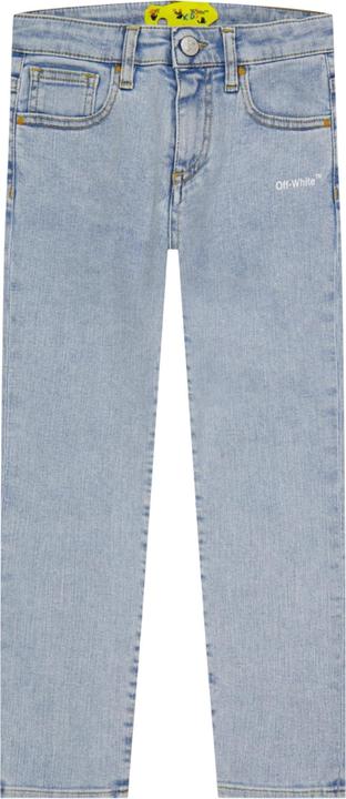 Actual product image Off Childrens/Kids Rubber Arrow Denim Jeans (128)