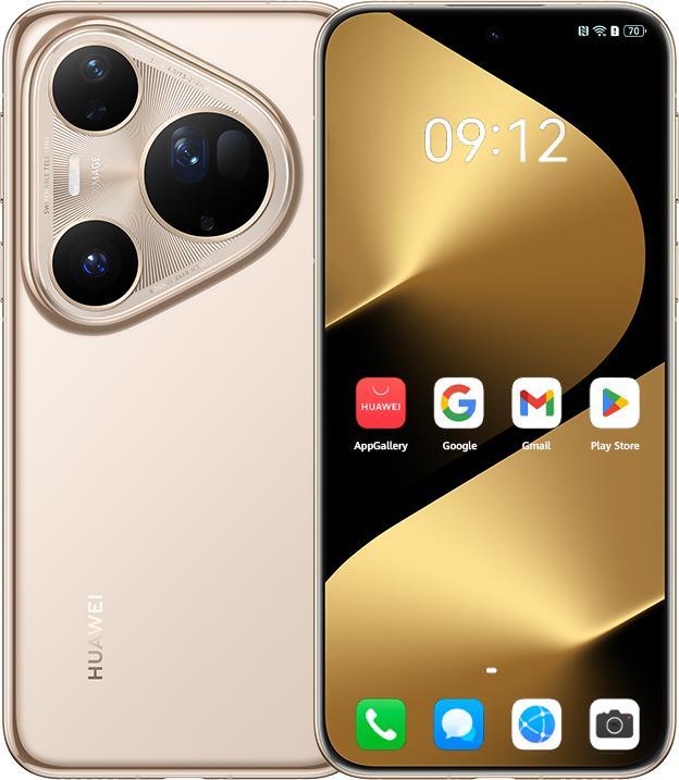 Actual product image Huawei P80 Ultra Gold (512 GB, Prestige Gold, 6.80", eSIM)