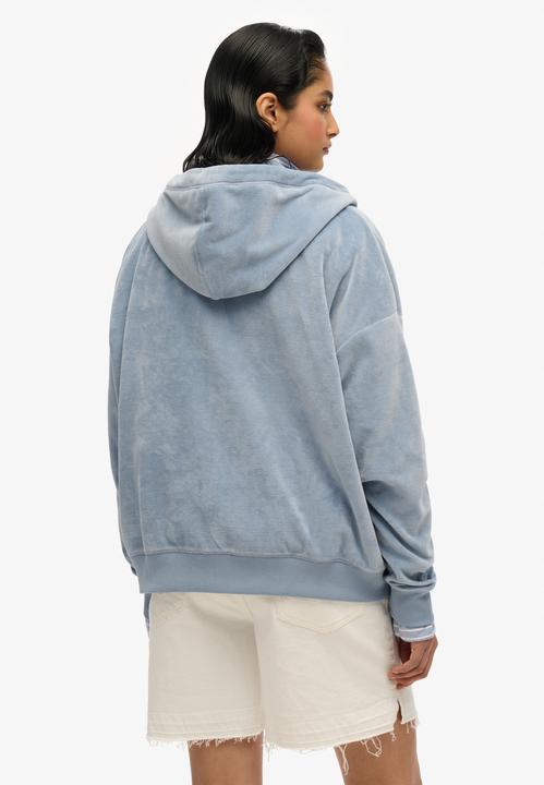 Produktbild Superdry Velours-Kapuzenjacke (38)