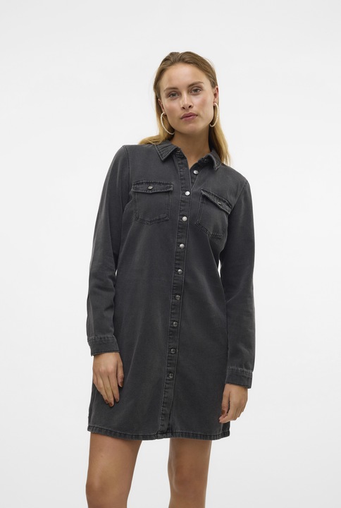 Produktbild Vero Moda VMJENNIE Kurzes Kleid Jeanskleid (XS)