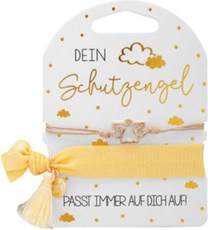 Produktbild Sheepworld Armband Set.Schutzengel,goldfarb.48467 (Zinklegierung, Polyester, Pappe)