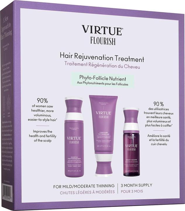 Produktbild Virtue Labs Flourish Hair Rejuvenation Treatment (Haarpflege Set)
