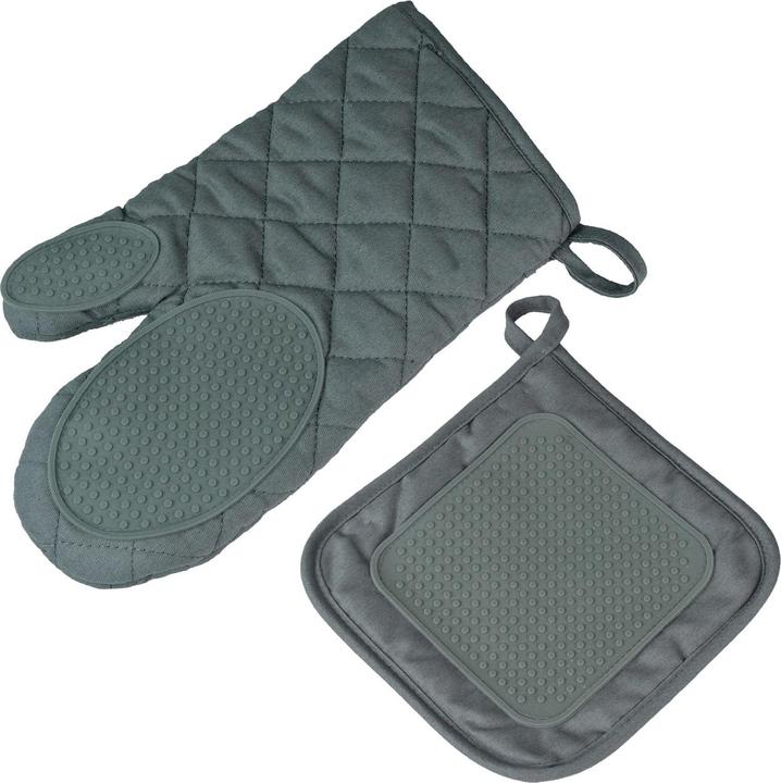 Casativo Oven Glove and Oven Cloth (Silicone, Cotton, Polyester)