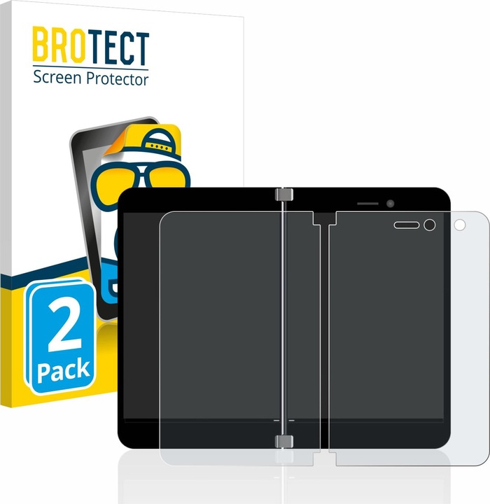 Actual product image BROTECT Anti-glare screen protector matt (2 Piece, Microsoft Surface Duo)