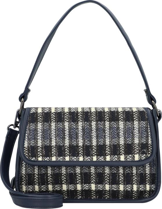 Blu misto (blu scuro / crema / blu / nero)