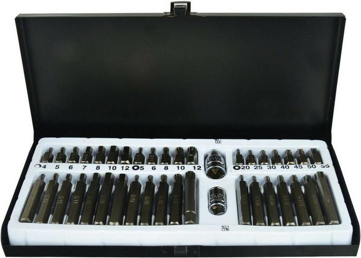 Actual product image GEKO Torx bits 40-piece, CrV steel (Allen screw)