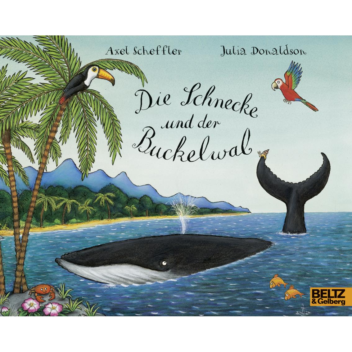 Die Schnecke und der Buckelwal, Kinderbücher von Julia Donaldson, Axel Scheffler, Mirjam Pressler