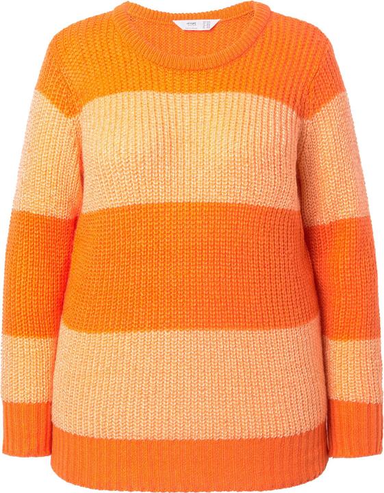 Immagine prodotto Angel of Style Pullover dal taglio dritto con righe e paillettes (46, 48)