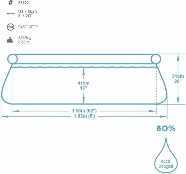 Productafbeelding Bestway Bijna 2020/2021