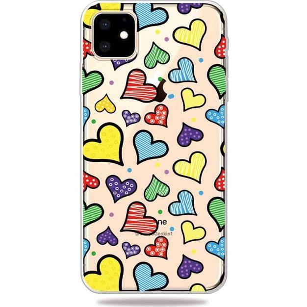 MU Style Softcase Image Plastik Series (Apple iPhone 11), Smartphone Hülle, Mehrfarbig