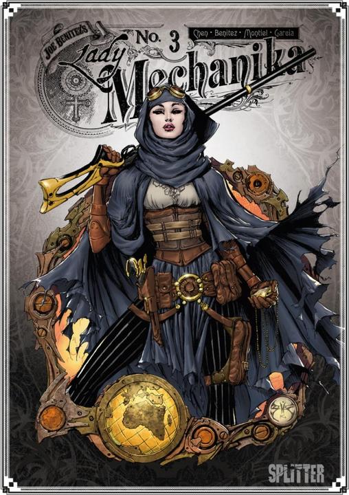 Produktbild Lady Mechanika 03. Die Schicksalstafel (Deutsch, Joe Benitez, 2018)