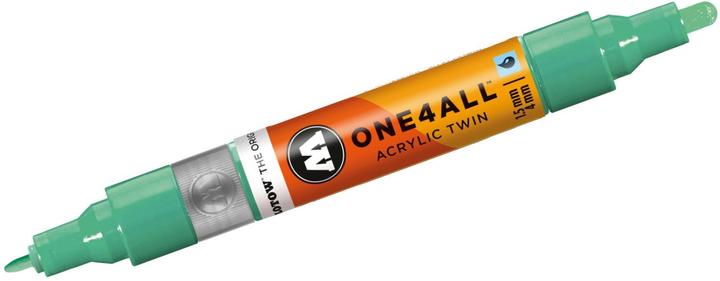 Produktbild Molotow Marqueur pour Maquettes - One4All Twin - Acrylique Calypso Moyen - 1,5/4mm - -234 - 15 cm (Calypso Mittel, 4 mm, 1 x)