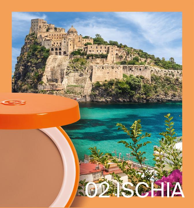 Actual product image Collistar CS Make-up - MEDITERRANEA Sun Compact Foundation Refill SPF15 02 Ischia (02 Ischia)