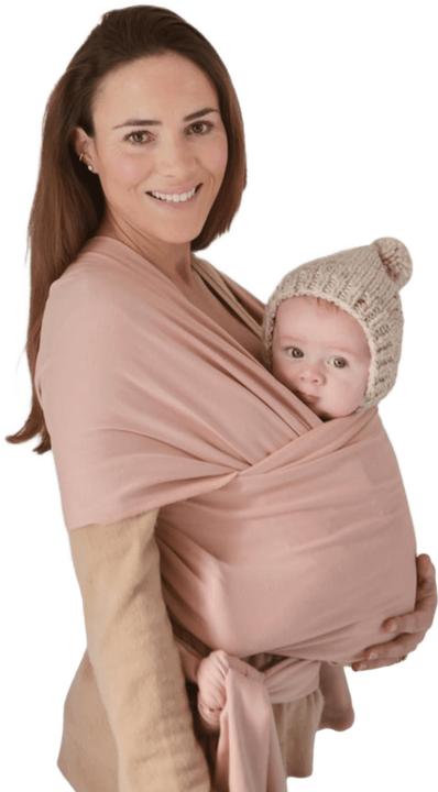Image du produit Mushie Écharpe de portage pour bébé - Blush (5.40 m)