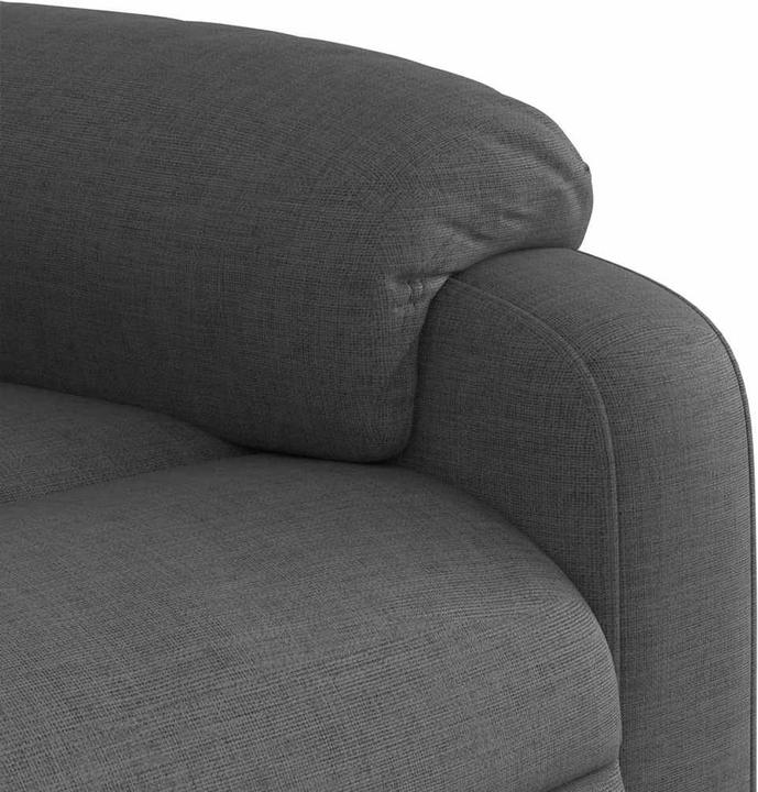 Produktbild vidaXL Massagesessel Dunkelgrau Stoff,Farbe: Dunkelgrau,Material