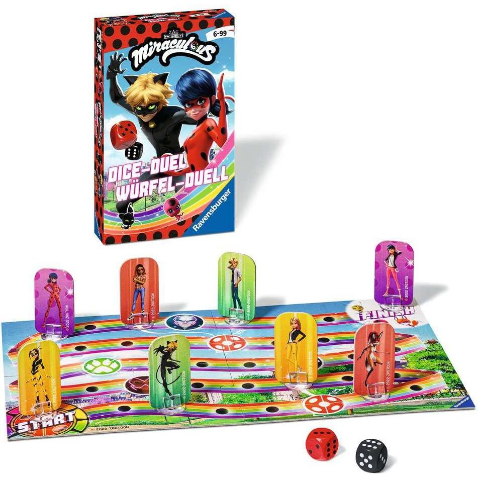 Thumbnail - Ravensburger Miraculous Würfel-Duell (Portugiesisch, Italienisch, Französisch, Multilingual, Spanisch, Englisch, Deutsch...