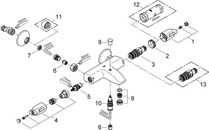 Actual product image Grohe Precision Trend
