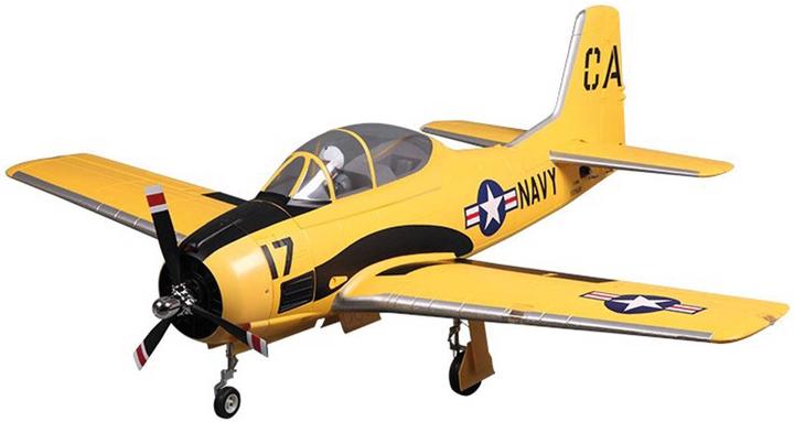 FMS t-28d trojan v4 gelb - 142 cm (Warbird)