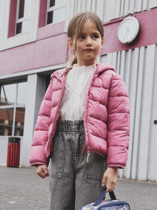 Produktbild Vertbaudet Mädchen Light-Steppjacke mit Kapuze, Recycling-Polyester (158)