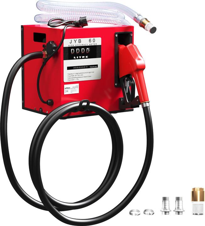 Actual product image Wiltec Heating oil and diesel pump