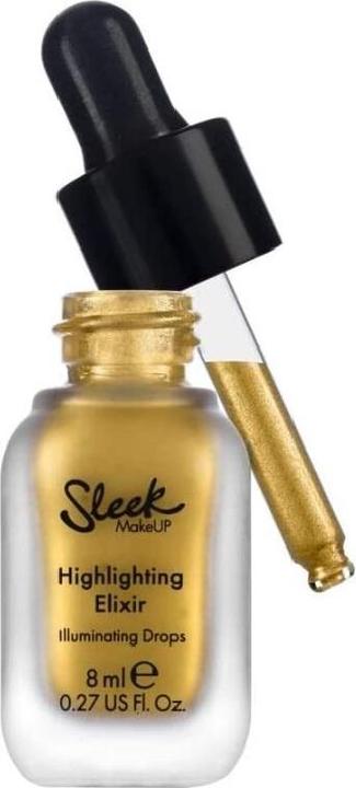 Image du produit Sleek MakeUP Sleek Highlighting Elixir Drippin 8 Ml (Or, Highlighter)