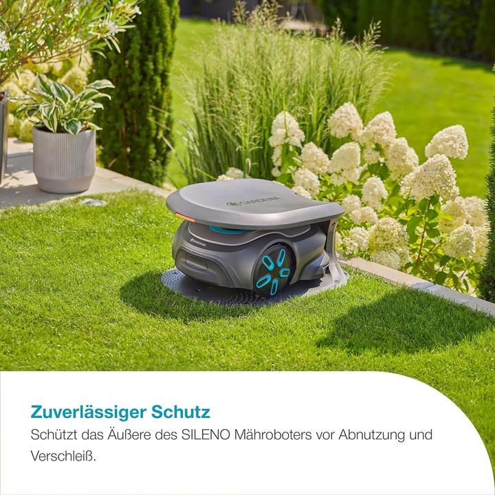 Actual product image Gardena SILENO Robotic Mower Garage for SILENO pro / max / free (Mowing robot, Robot mower garage)