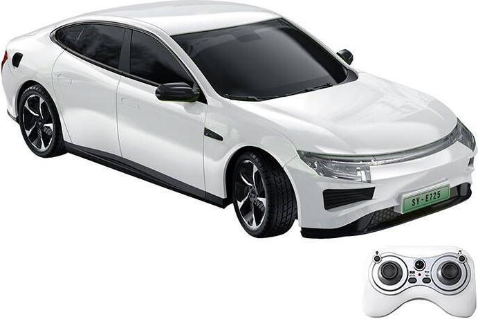 Productafbeelding Double RC afstandsbediening 1:16 (wit) Elektrische auto E725-003