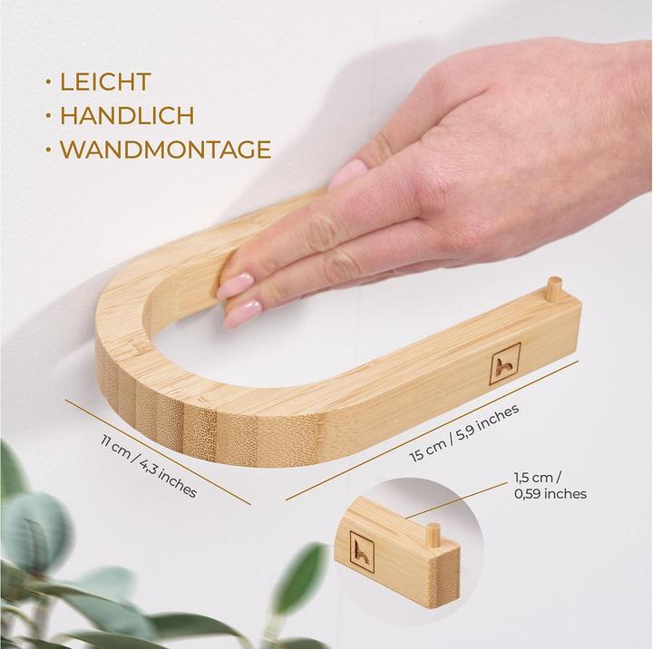 Produktbild Hennez Toilettenpapierhalter Evan Nature